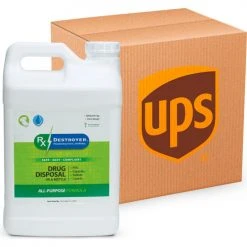 Rx Destroyer™ All-Purpose, 2.5 Gallon Bottles, Mail-Back, Each
