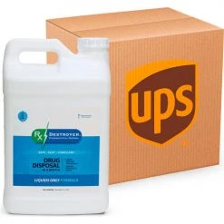 Rx Destroyer™ Liquids · 2.5 Gallon Bottles w/ Hardener Packets, Mail-Back, Each