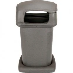 Toter® Plastic Square Trash Can Manual or Automated Collection, 60 Gallon, Graystone 11 Toter® Plastic Square Trash Can Manual or Automated Collection, 60 Gallon, Graystone -Cheap Trash & Recycling Store 860GB 35865 04