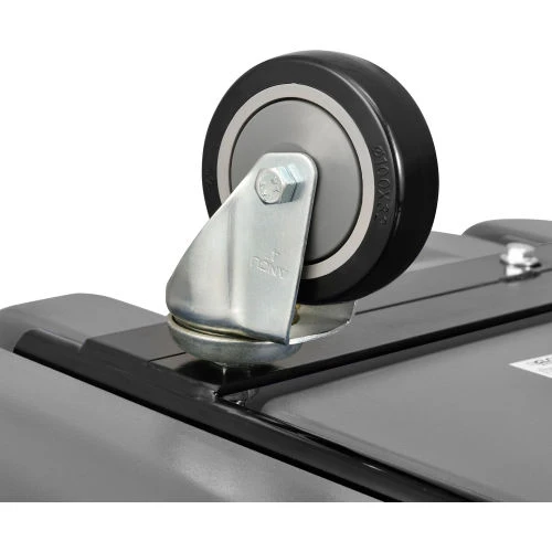 Global Industrial Standard Duty Plastic Tilt Truck, 1/2 Cu. Yd. Cap, 850 Lb Cap, Gray 14 Global Industrial Standard Duty Plastic Tilt Truck, 1/2 Cu. Yd. Cap, 850 Lb Cap, Gray - Image 14