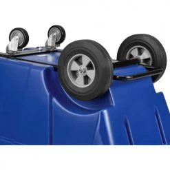 Global Industrial™ Standard Duty Plastic Recycling Tilt Truck,1/2 Cu. Yd. Cap,850 Lbs. Cap,Blue -Cheap Trash & Recycling Store 984614 09