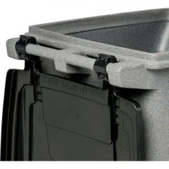 Toter Heavy Duty Two-Wheel Trash Cart, 64 Gallon Graystone - ANA64-10827 -Cheap Trash & Recycling Store ANA64 10827 05