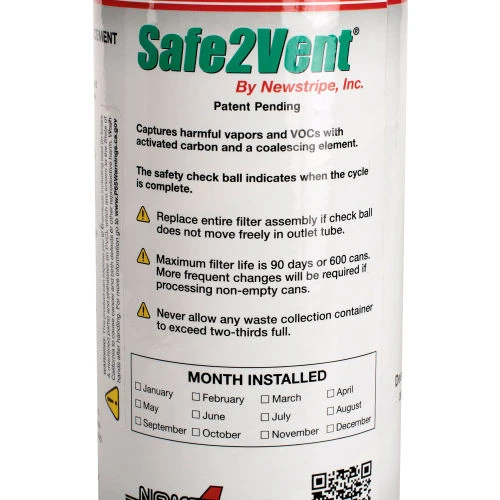 Newstripe Safe2Vent™ Complete Filter Assembly, 10004701 2 Newstripe Safe2Vent™ Complete Filter Assembly, 10004701 - Image 2