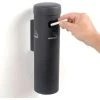 Aarco Wall Mounted Cigarette Receptacle Black