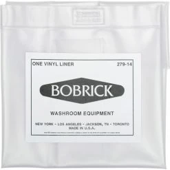 Bobrick® ClassicSeries™ Stainless Steel Wall Mount Trash Can, 6-2/5 Gallon -Cheap Trash & Recycling Store B489405 03