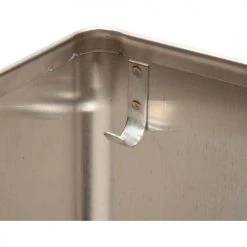 Bobrick® ClassicSeries™ Stainless Steel Wall Mount Trash Can, 6-2/5 Gallon -Cheap Trash & Recycling Store B489405 07