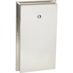 Bobrick® ClassicSeries Stainless Steel Recessed Trash Can, 12 Gallon 22 Bobrick® ClassicSeries Stainless Steel Recessed Trash Can, 12 Gallon -Cheap Trash & Recycling Store B489421 08