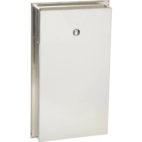 Bobrick® ClassicSeries Stainless Steel Recessed Trash Can, 12 Gallon 9 Bobrick® ClassicSeries Stainless Steel Recessed Trash Can, 12 Gallon - Image 9