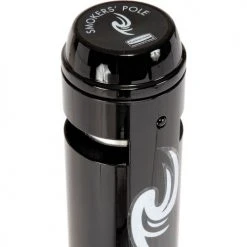 Rubbermaid® Smokers Pole, Black 4"Dia. x 42-1/2"H, FGR1BK -Cheap Trash & Recycling Store B53493 04