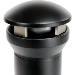 Rubbermaid Infinity Traditional Smoking Receptacle, Black -Cheap Trash & Recycling Store B55696 02