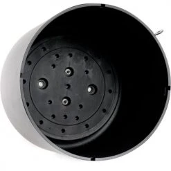 Rubbermaid Infinity Traditional Smoking Receptacle, Black -Cheap Trash & Recycling Store B55696 04