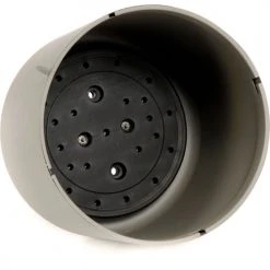 Rubbermaid Infinity Traditional Smoking Receptacle, Antique Pewter -Cheap Trash & Recycling Store B55697 06