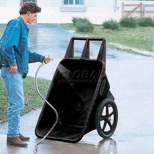 Rubbermaid® Big Wheel® 5642 Black Utility Agriculture, Nursery & Farm Cart 2 Rubbermaid® Big Wheel® 5642 Black Utility Agriculture, Nursery & Farm Cart - Image 2