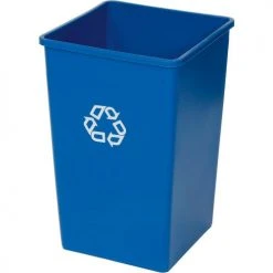 Rubbermaid® Recycling Can, 50 Gallon, Blue