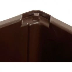 Rubbermaid® Plastic Square Trash Can With Raised Tabs, 56 Gallon, Brown 21 Rubbermaid® Plastic Square Trash Can With Raised Tabs, 56 Gallon, Brown -Cheap Trash & Recycling Store B56510 05