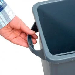 Impact Products Impact® Thin Bin™ Container - 23 Gallon, Gray, 7023-3 - Pkg Qty 4 -Cheap Trash & Recycling Store B793775 06