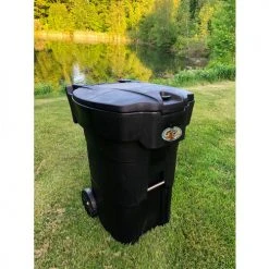 Bearicuda Stealth 2 Automatic Bear Resistant Can - Black, 65 Gallon - STL465