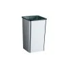 Bobrick® Stainless Steel Open Top Trash Can, 13 Gallon