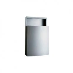 Bobrick® ConturaSeries® Stainless Steel Recessed Trash Can W/LinerMate®, 12-4/5 Gal.