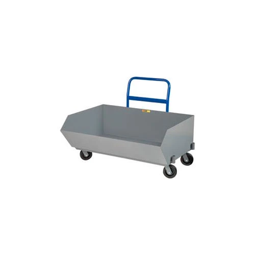 Little Giant® Low Profile Side Scoop Hopper Truck HT-3651-6PH, 16" Deep 1 Little Giant® Low Profile Side Scoop Hopper Truck HT-3651-6PH, 16" Deep