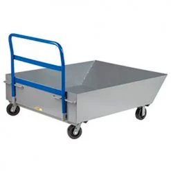 Little Giant® Low Profile Front Scoop Hopper Truck HT-4857-6PH, 12" Deep