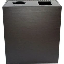 Busch Systems Aristata Double Recycling & Trash Can, Cans & Bottles/Waste, 30 Gallon, Black 7 Busch Systems Aristata Double Recycling & Trash Can, Cans & Bottles/Waste, 30 Gallon, Black -Cheap Trash & Recycling Store BUS 100832