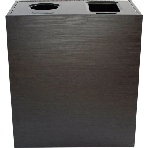 Busch Systems Aristata Double Recycling & Trash Can, Cans & Bottles/Waste, 30 Gallon, Black 4 Busch Systems Aristata Double Recycling & Trash Can, Cans & Bottles/Waste, 30 Gallon, Black - Image 4