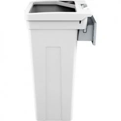 Busch Systems® Rise Single Waste Container, 13-11/16"W x 12-7/8"D x 27-1/2"H, White 5 Busch Systems® Rise Single Waste Container, 13-11/16"W x 12-7/8"D x 27-1/2"H, White -Cheap Trash & Recycling Store BUS 139506 3