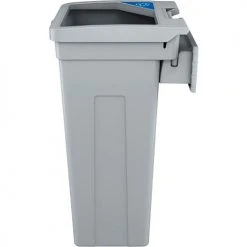 Busch Systems® Rise Single Mobius Loop Waste Container, 15 Gallon, Gray -Cheap Trash & Recycling Store BUS 139508 3