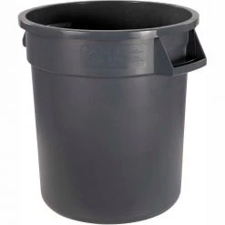 Carlisle Bronco Waste Container 55 Gallon, Gray 34105523