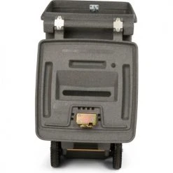 Toter Two Wheel Secure Document Cart With Barrel Lock, 32 Gallon - Graystone 17 Toter Two Wheel Secure Document Cart With Barrel Lock, 32 Gallon - Graystone -Cheap Trash & Recycling Store CDA32 00GST 07