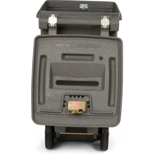 Toter Two Wheel Secure Document Cart With Barrel Lock, 32 Gallon - Graystone 7 Toter Two Wheel Secure Document Cart With Barrel Lock, 32 Gallon - Graystone - Image 7