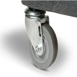 Toter Secure Document Cart With Barrel Lock and Casters, 32 Gallon - Graystone -Cheap Trash & Recycling Store CDC32 00GST 07