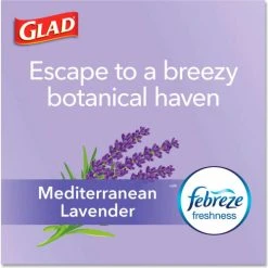 Glad® OdorShield Tall Kitchen Drawstring Bags, 13 Gal, 0.95 mil, Lavendar, White, 240/Case 23 Glad® OdorShield Tall Kitchen Drawstring Bags, 13 Gal, 0.95 mil, Lavendar, White, 240/Case -Cheap Trash & Recycling Store CLO78902 04