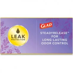 Glad® OdorShield Tall Kitchen Drawstring Bags, 13 Gal, 0.95 mil, Lavendar, White, 240/Case 36 Glad® OdorShield Tall Kitchen Drawstring Bags, 13 Gal, 0.95 mil, Lavendar, White, 240/Case -Cheap Trash & Recycling Store CLO78902 19