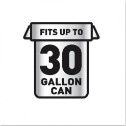 Glad® Drawstring Large Trash Bags, 30 Gal, 1.05 mil, 30" x 33", Black, 90/Case -Cheap Trash & Recycling Store CLO78952 05