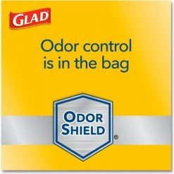 Glad® Tall Kitchen Drawstring Trash Bags, 13 Gal, 0.72 mil, 23.75" x 24.88", White, 240/Case 27 Glad® Tall Kitchen Drawstring Trash Bags, 13 Gal, 0.72 mil, 23.75" x 24.88", White, 240/Case -Cheap Trash & Recycling Store CLO79008 04