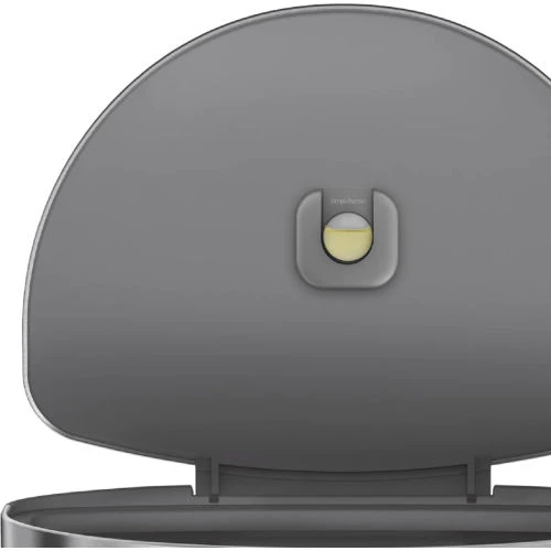 simplehuman® Semi-Round Step Can, 16 Gallon Brushed SS - CW2029 4 simplehuman® Semi-Round Step Can, 16 Gallon Brushed SS - CW2029 - Image 4
