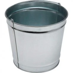 Commercial Zone Smokers' Outpost® 5-Quart Pail, Galvanlized Steel