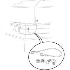 Commercial Zone Base-to-Lid Security Cable 735500