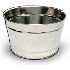 Commercial Zone Smokers' Outpost® 16-Quart Pail, Galvanlized Steel