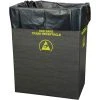 2.00 Mil Static Dissipative Trash Can Liner, 10 Gallon, Black, Pkg. Qty. 50 - 37820