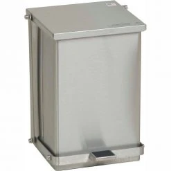 Detecto® Stainless Steel Step-On Can, 24 Quart