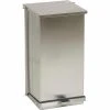 Detecto® Stainless Steel Step-On Can, 48 Quart
