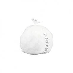 Degradable Bags, 24 x 30, White, 0.70 Mil, Flat Pack, 120/CS - G2430W70