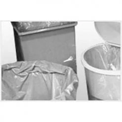 High Density 40-45 gal. Trash Can Liner, 11 Microns, 40" x 48", Pkg Qty 250