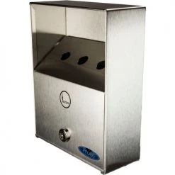 Frost Heavy Duty Stainless Steel Compact Ash Bin, 908 -Cheap Trash & Recycling Store FPL 908
