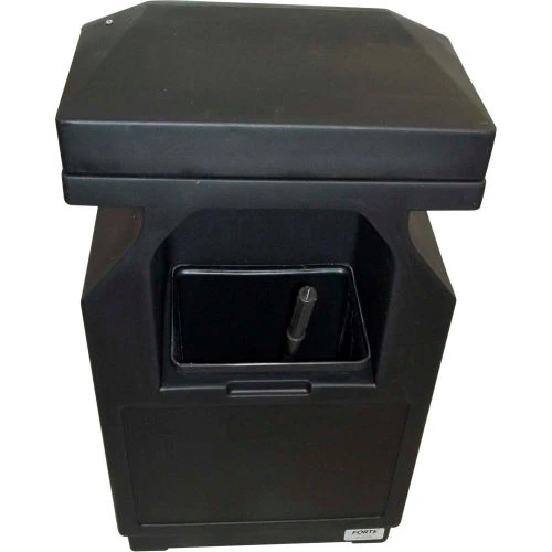 Forte Products Forte 39 Gallon Sidekick Multi-Use Windshield Service Center, Black - 8001463 1 Forte Products Forte 39 Gallon Sidekick Multi-Use Windshield Service Center, Black - 8001463