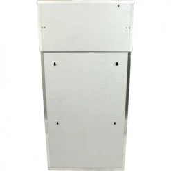 Frost Stainless Steel Wall Mount Trash Can W/Spring Load Lid, 11 Gallon -Cheap Trash & Recycling Store Frost code 303 3NL back