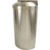 Frost Stainless Steel Wall Mount Open Top Trash Can, 16 Gallon
